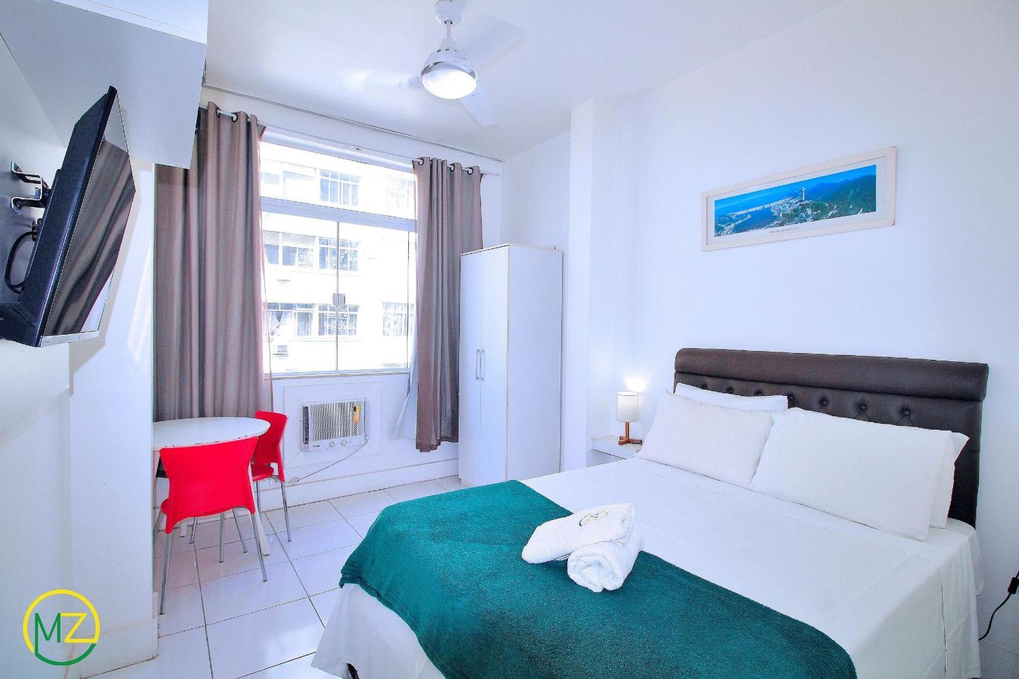Studio Vista Mar Para 3 Pessoas Em Copacabana Rio de Janeiro Dış mekan fotoğraf